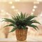 Boston Fern Plant with 35 Lifelike Silk Fronds, 34-Inch Wide Faux Greenery for Indoor and Outdoor Decor, No Maintenance Required, Floral Home by Artificial Flowers